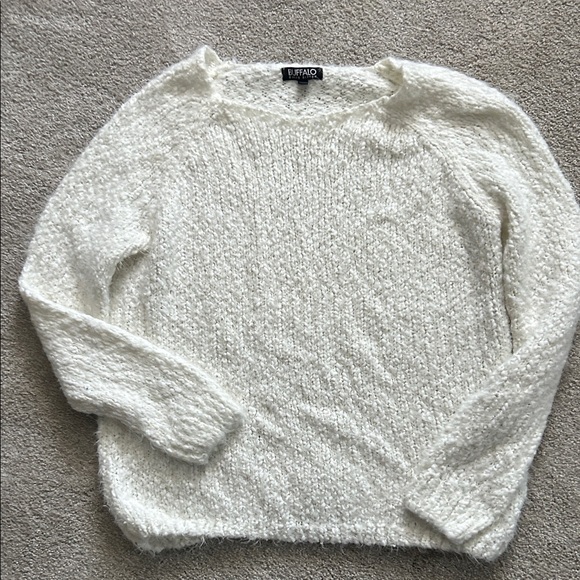Buffalo David Bitton Women's Cream Sweater - Picture 1 of 3